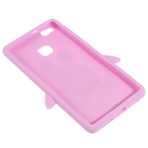 Silikon Case für Huawei P9 LITE Soft Cute 3D Pinguin
