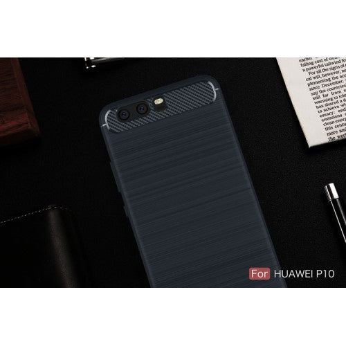 TPU Case für Huawei P10 Carbon Skin Brushed