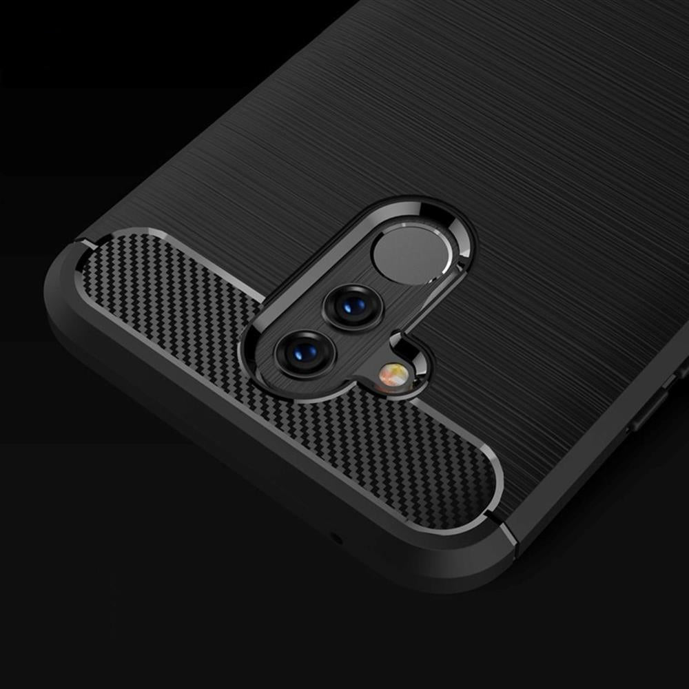 TPU Case für Huawei Mate 20 LITE Carbon Skin Brushed