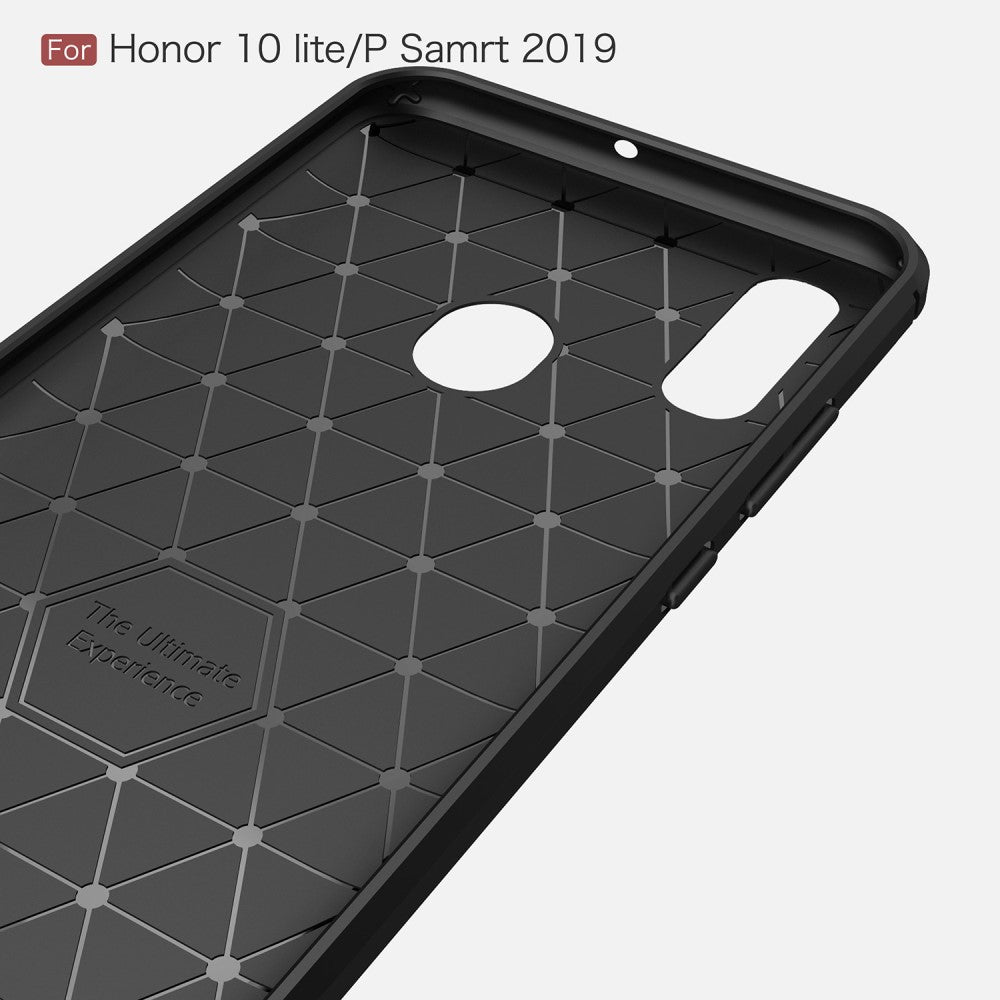 TPU Case für Huawei P SMART 2019 Carbon Skin Brushed Hülle