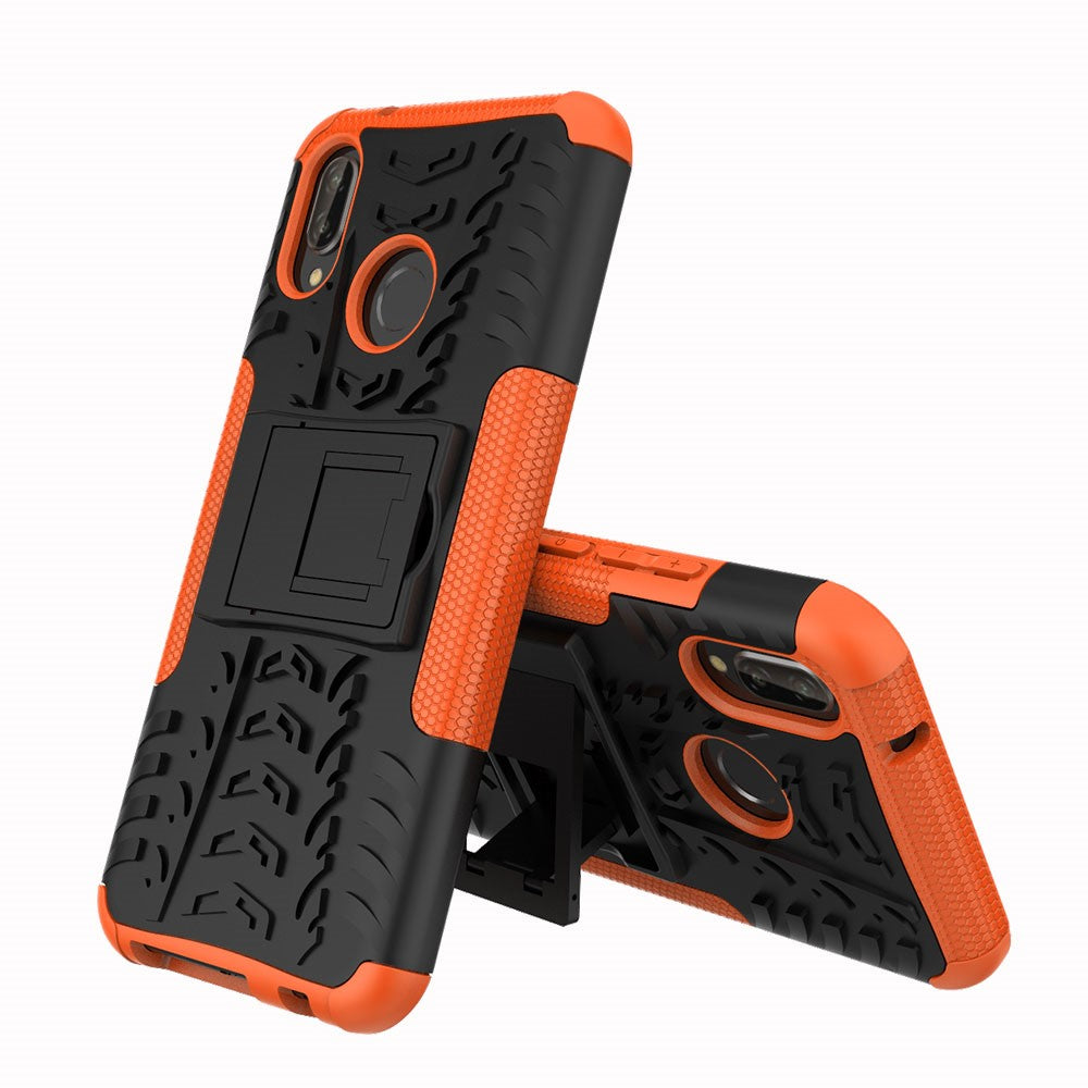 Outdoor Case für Huawei P20 LITE Tire Rutschfest Kickstand