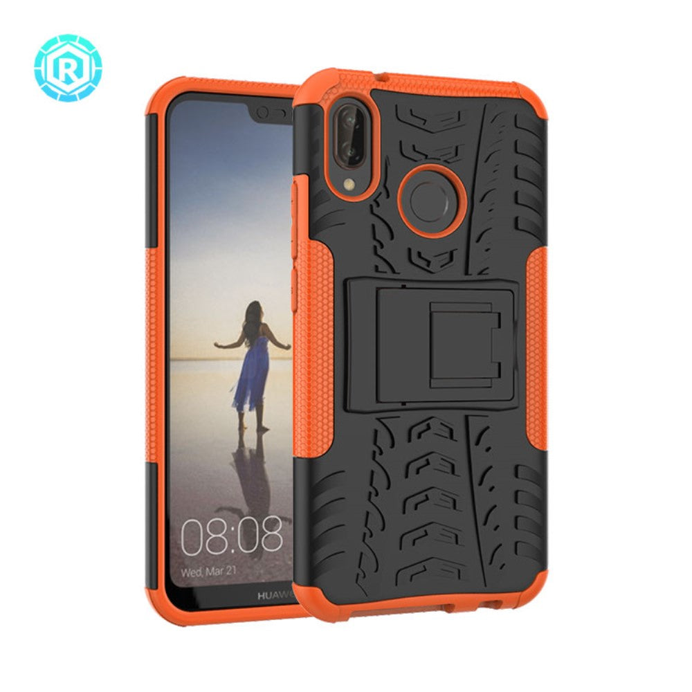 Outdoor Case für Huawei P20 LITE Tire Rutschfest Kickstand