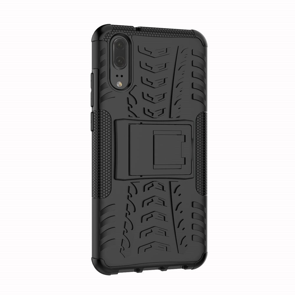 Outdoor Case für Huawei P20 Tire Rutschfest Kickstand