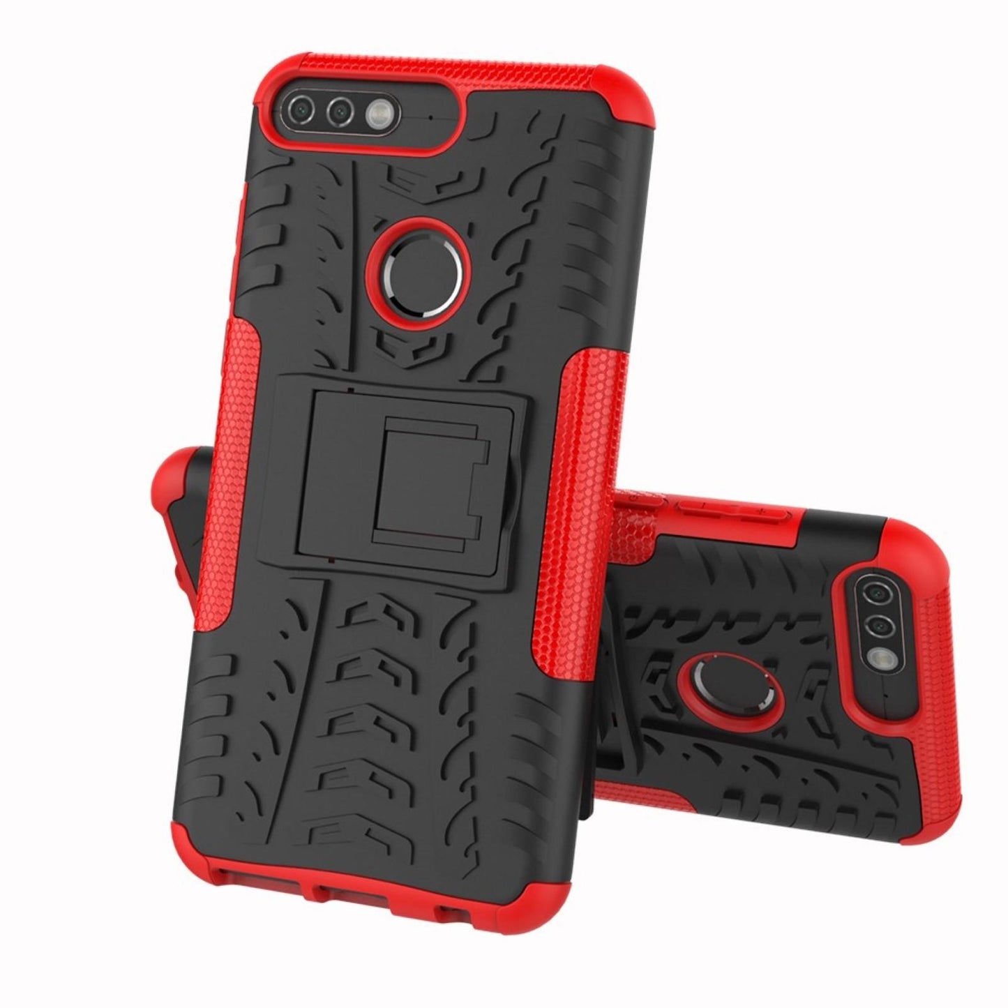Outdoor Case für Huawei Y7 (2018)/ Honor 7C Tire Rutschfest Kickstand