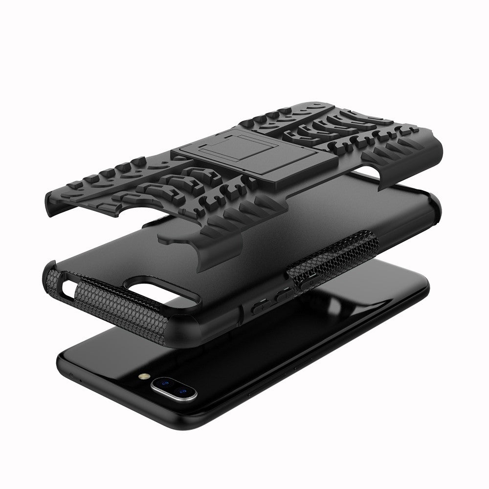 Outdoor Case für Huawei HONOR 10 Tire Rutschfest Kickstand