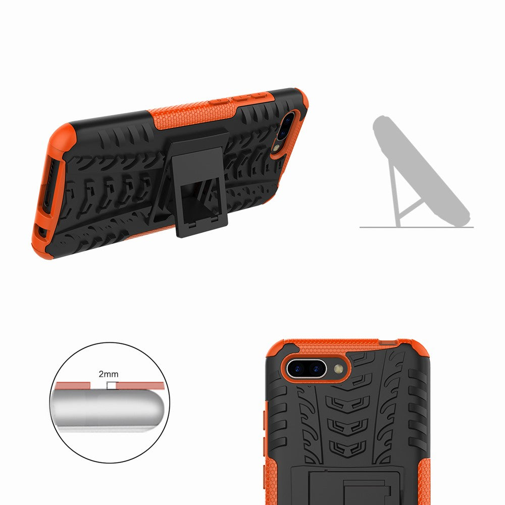 Outdoor Case für Huawei HONOR 10 Tire Rutschfest Kickstand