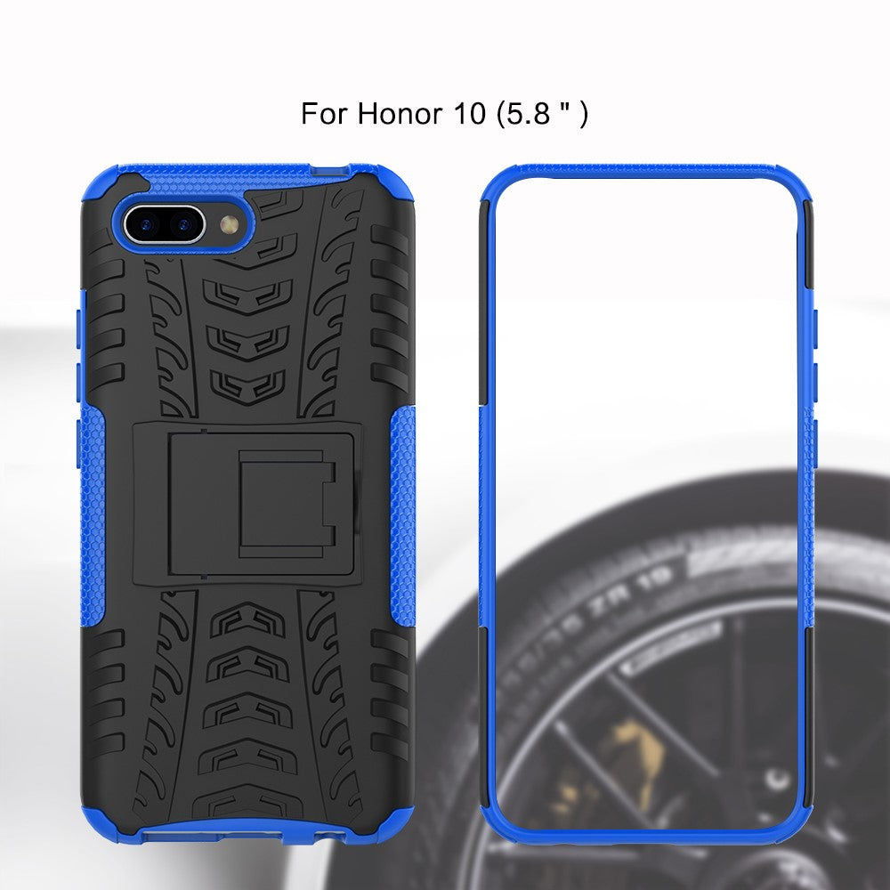 Outdoor Case für Huawei HONOR 10 Tire Rutschfest Kickstand