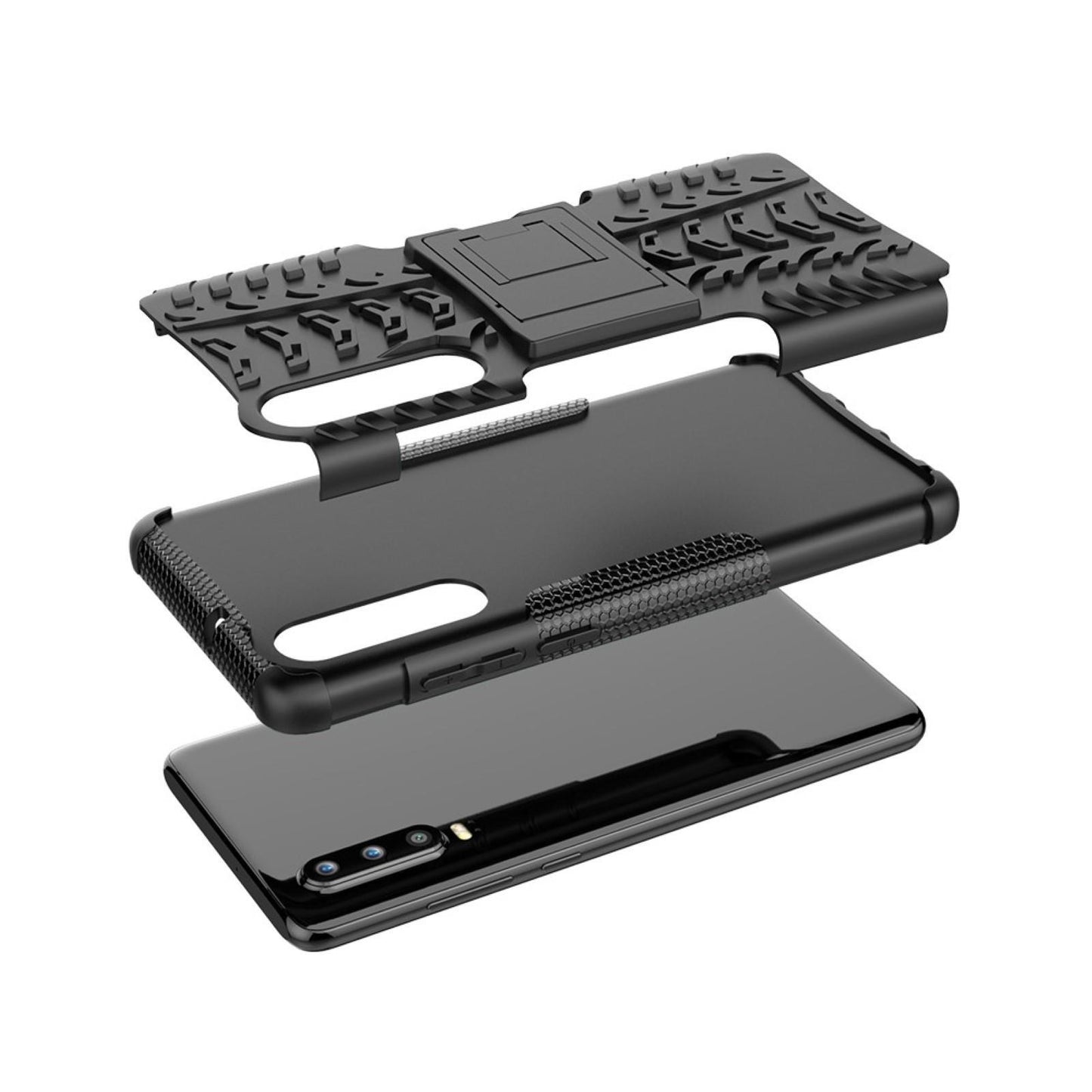 Outdoor Case für Huawei P30 Tire Rutschfest Reifen Profil Hülle