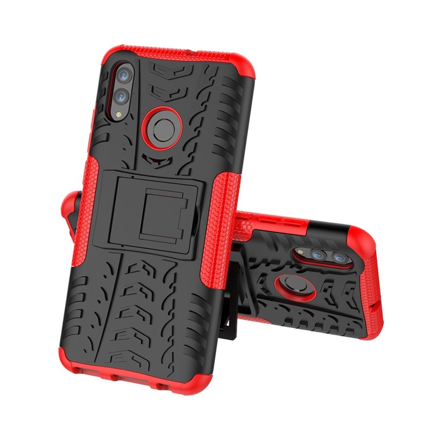 Outdoor Case für Huawei P SMART 2019 Tire Rutschfest Reifen Profil Hülle