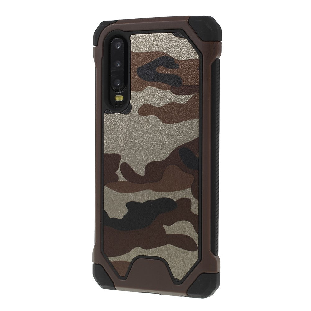 Outdoor Case für Huawei P30 TPU Hybrid Camouflage Schutzhülle