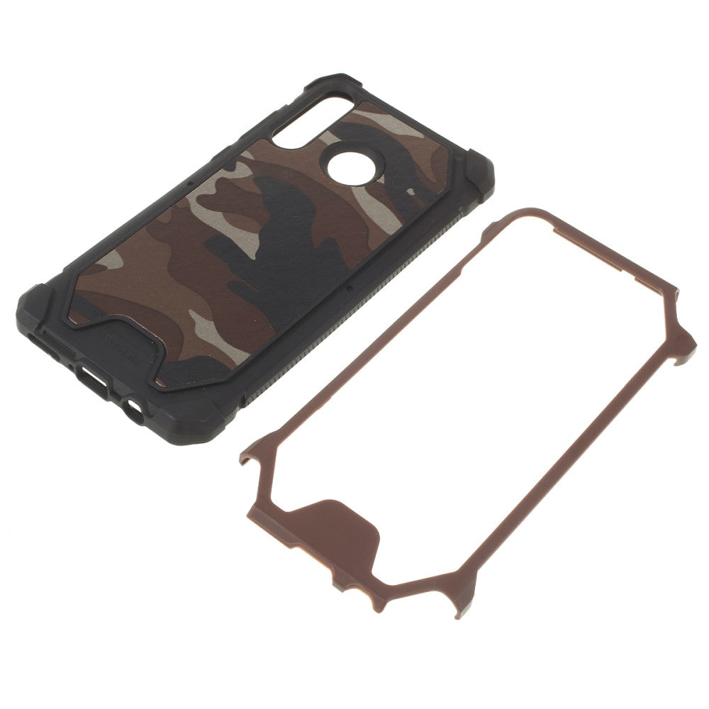 Outdoor Case für Huawei P SMART 2019 TPU Hybrid Camouflage Schutzhülle