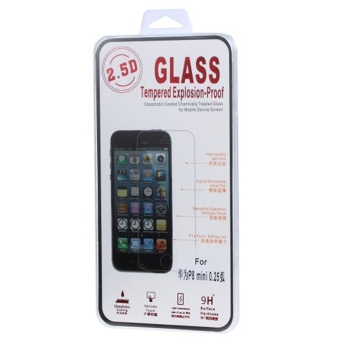 Huawei Ascend P8 Lite Schutzglas Display Folie Temperated Glass 0,25mm 9H