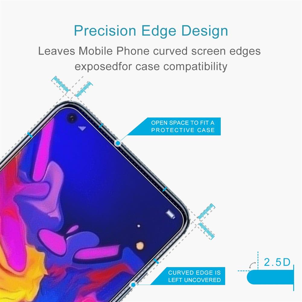 Schutzglas Schutzfolie Hartglas 9H Tempered Glass Film für Huawei Honor View 20