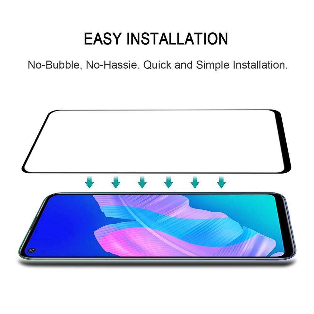Schutzglas für HUAWEI P40 LITE E Full Cover Curved Tempered Glass Schutzfolie