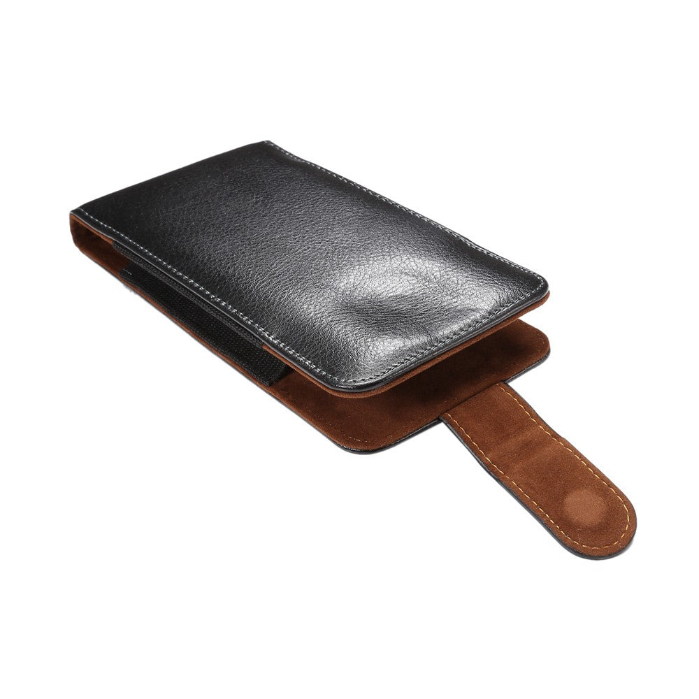 Universal Holster Gürtelclip Magnet Echt Leder für iPhone Xs MAX Galaxy S9+ Note 9