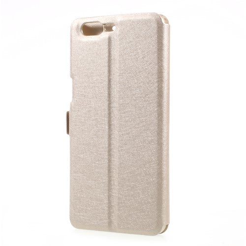 Wallet Case für OnePlus 5 Dual Window View Silk Book Etui