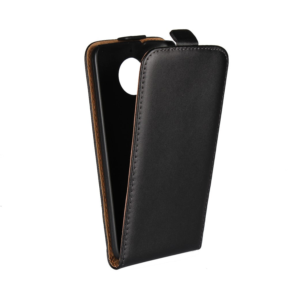 Flip Case für Motorola Moto G5s PLUS Genuine Split Echt Leder
