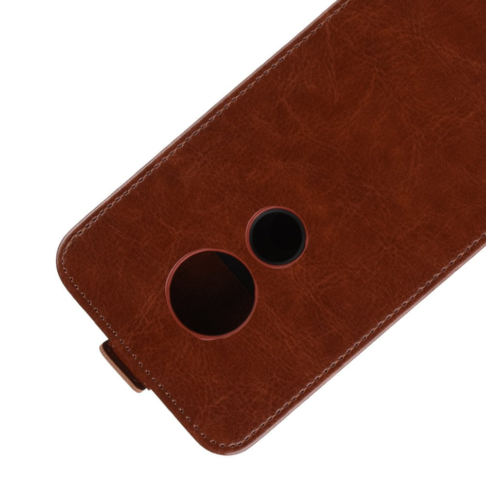 Flip Case für Motorola Moto G6 PLAY Crazy Horse Card Slot
