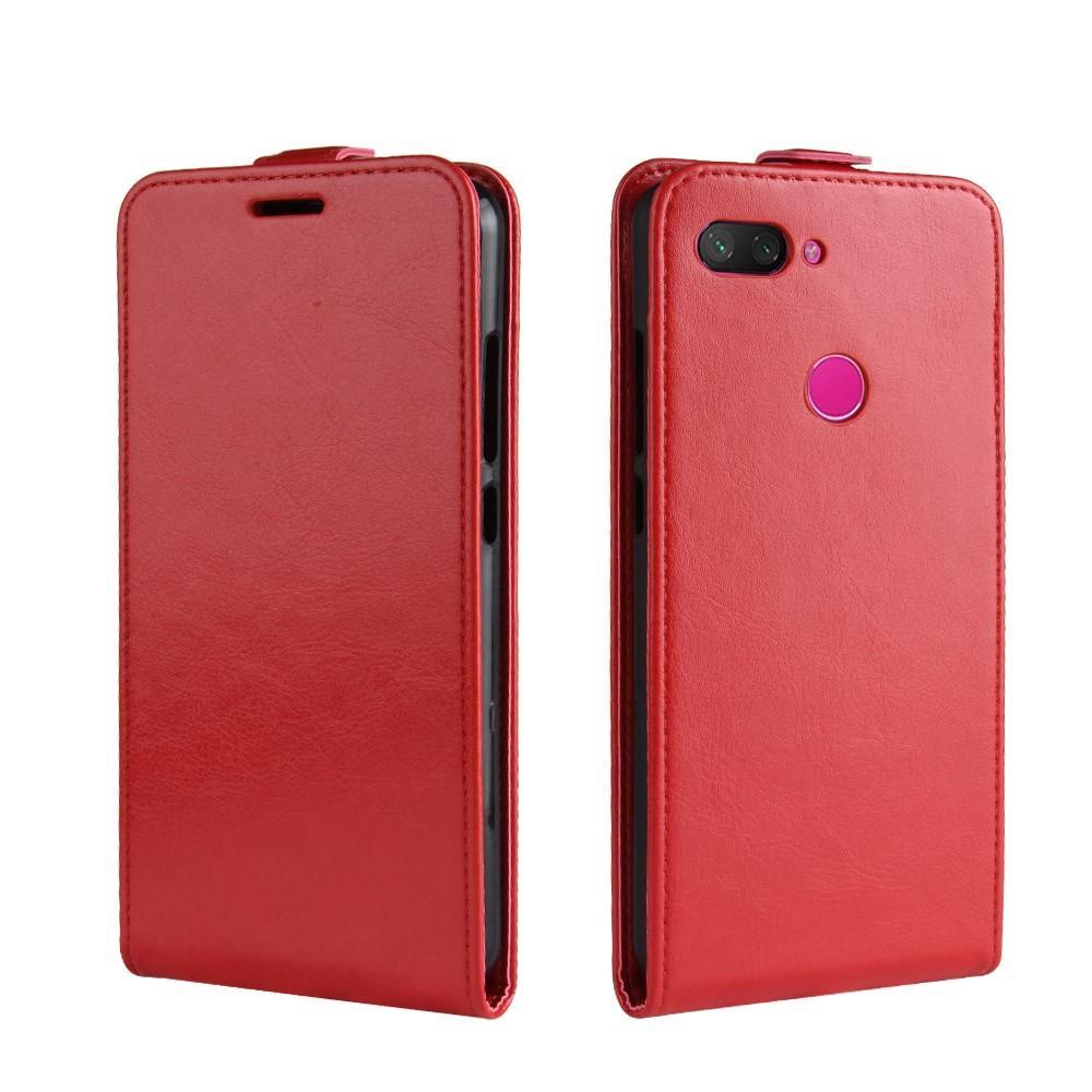 Flip Case für Xiaomi Mi 8 LITE Crazy Horse Card Slot