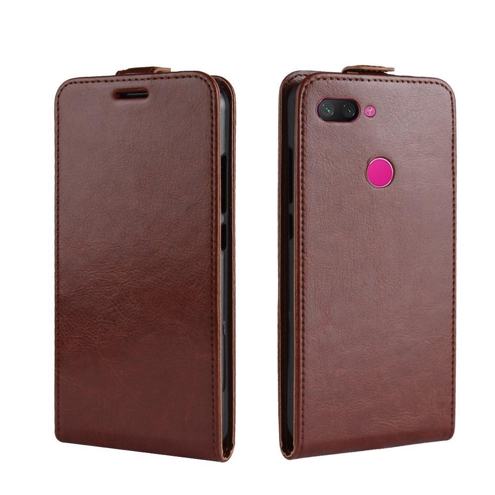 Flip Case für Xiaomi Mi 8 LITE Crazy Horse Card Slot