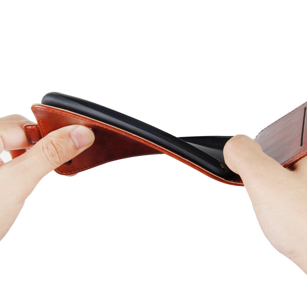 Flip Case für Xiaomi Mi 8 LITE Crazy Horse Card Slot