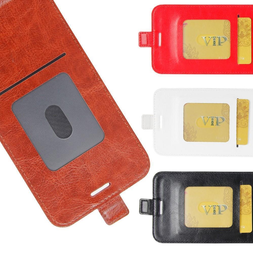 Flip Case für Xiaomi Mi 8 LITE Crazy Horse Card Slot