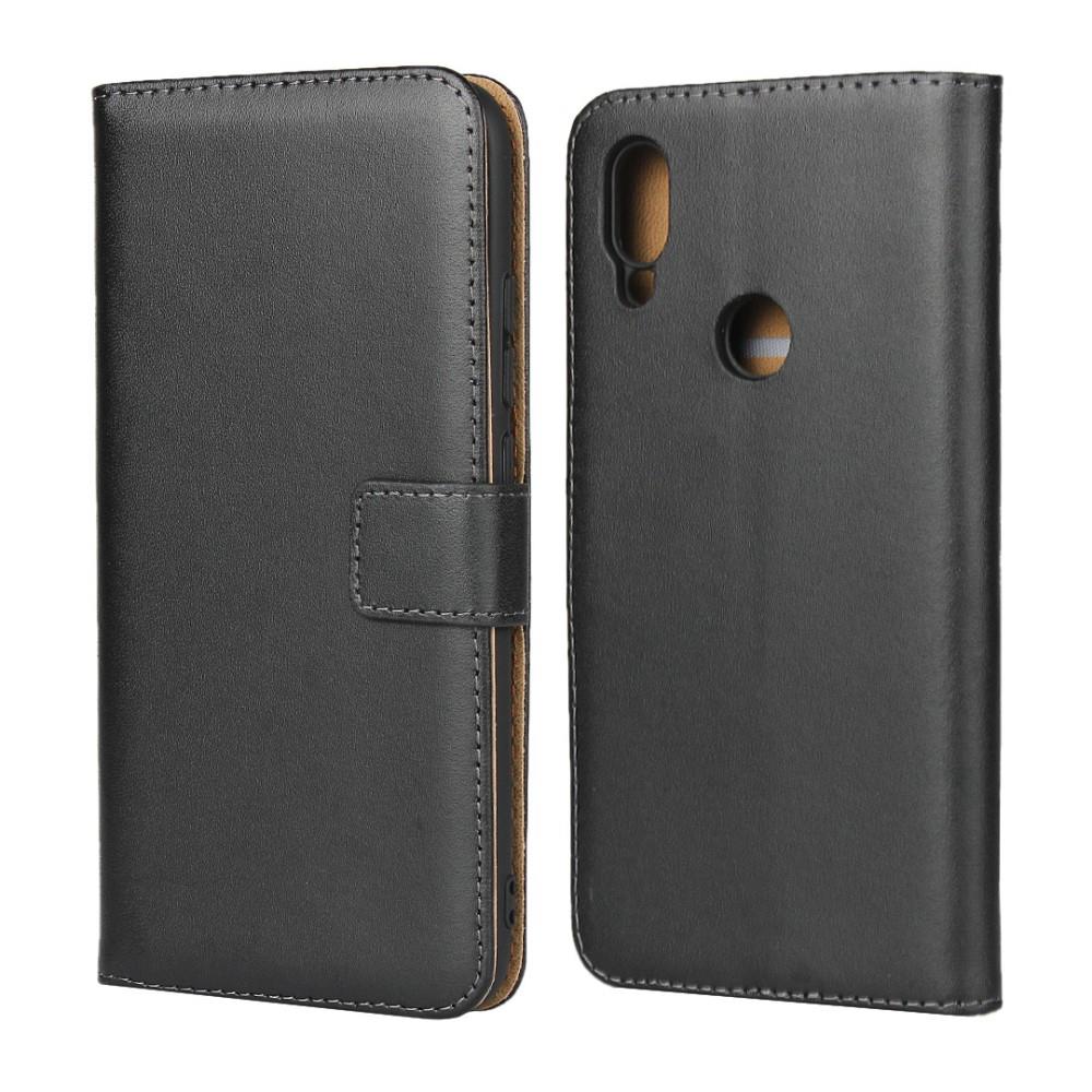 Wallet Case für Xiaomi Redmi 7 TPU Echt Leder Handy Tasche