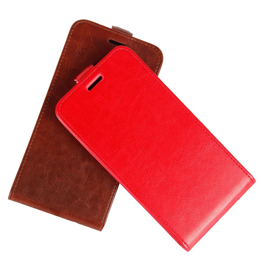 Flip Case für Oppo A52 A72 Crazy Horse Handy Tasche Card Slot