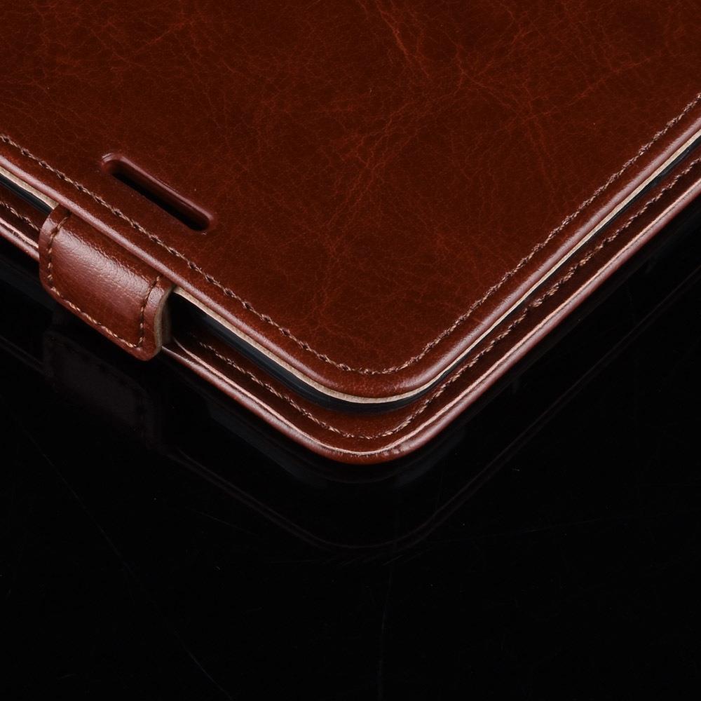 Flip Case für Motorola Moto G8 PLAY Crazy Horse Handy Tasche Card Slot Klappetui