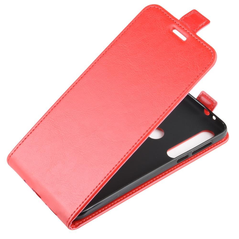 Flip Case für Motorola Moto G8 PLAY Crazy Horse Handy Tasche Card Slot Klappetui