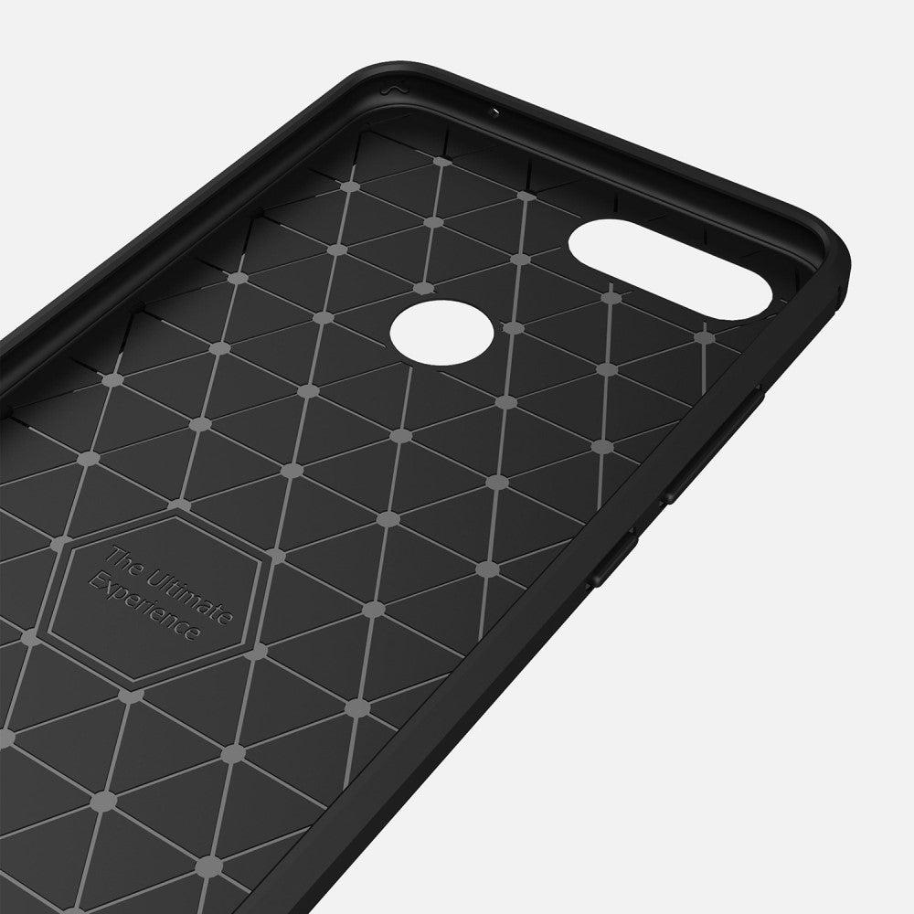 TPU Case für Xiaomi Mi 8 LITE Carbon Skin Brushed