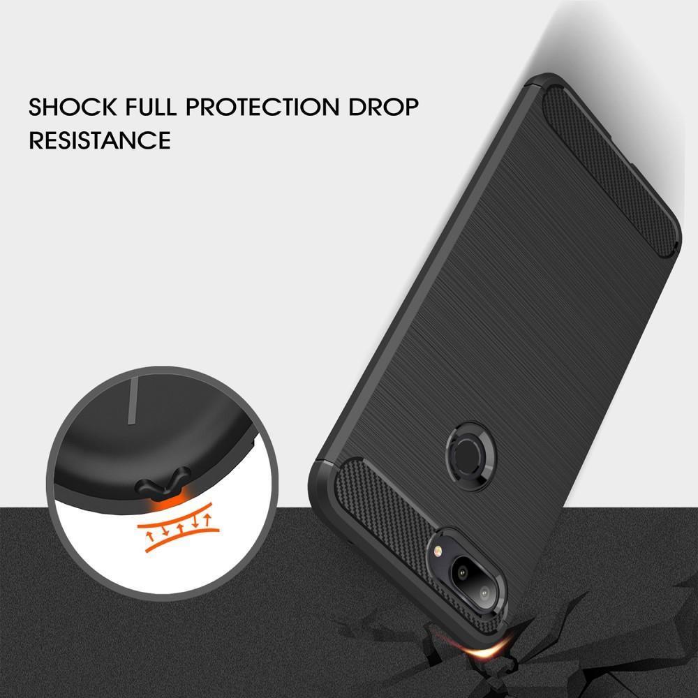 TPU Case für Xiaomi Mi 8 LITE Carbon Skin Brushed