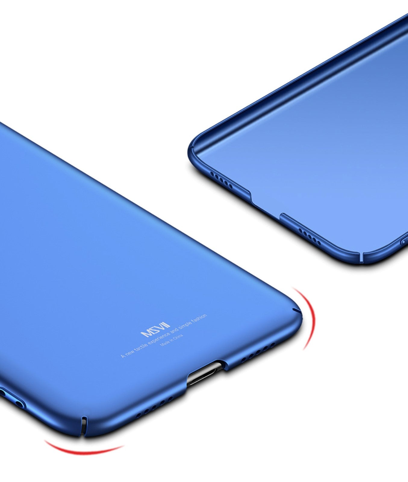 MSVII Hard Case für Xiaomi Mi 8 LITE ultradünne PC Handyhülle