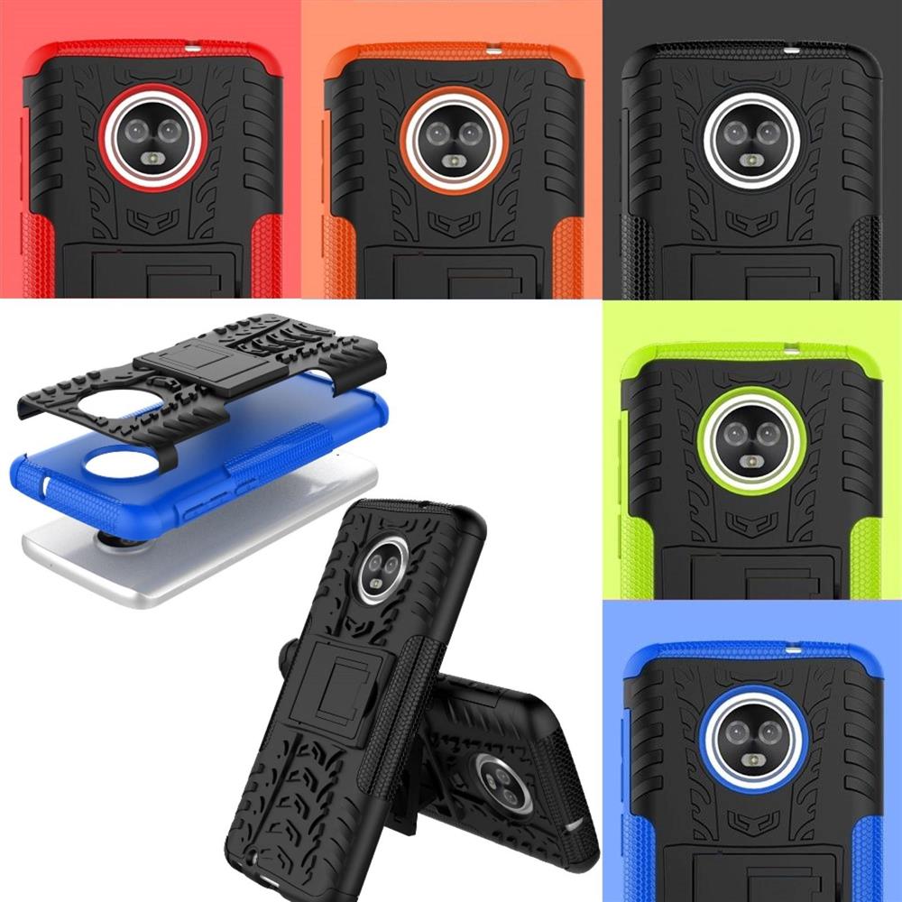 Outdoor Case für Motorola Moto G6 Tire Rutschfest Reifen Profil Hülle