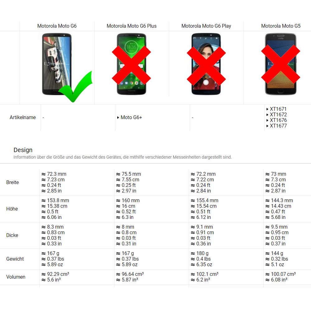 Outdoor Case für Motorola Moto G6 Tire Rutschfest Reifen Profil Hülle