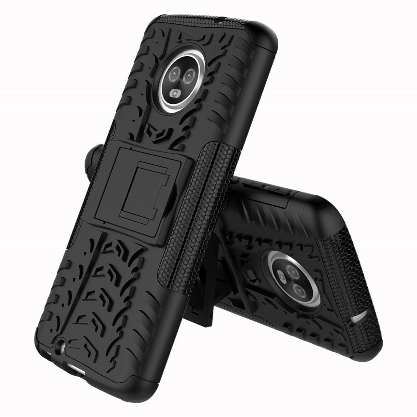 Outdoor Case für Motorola Moto G6 Tire Rutschfest Reifen Profil Hülle