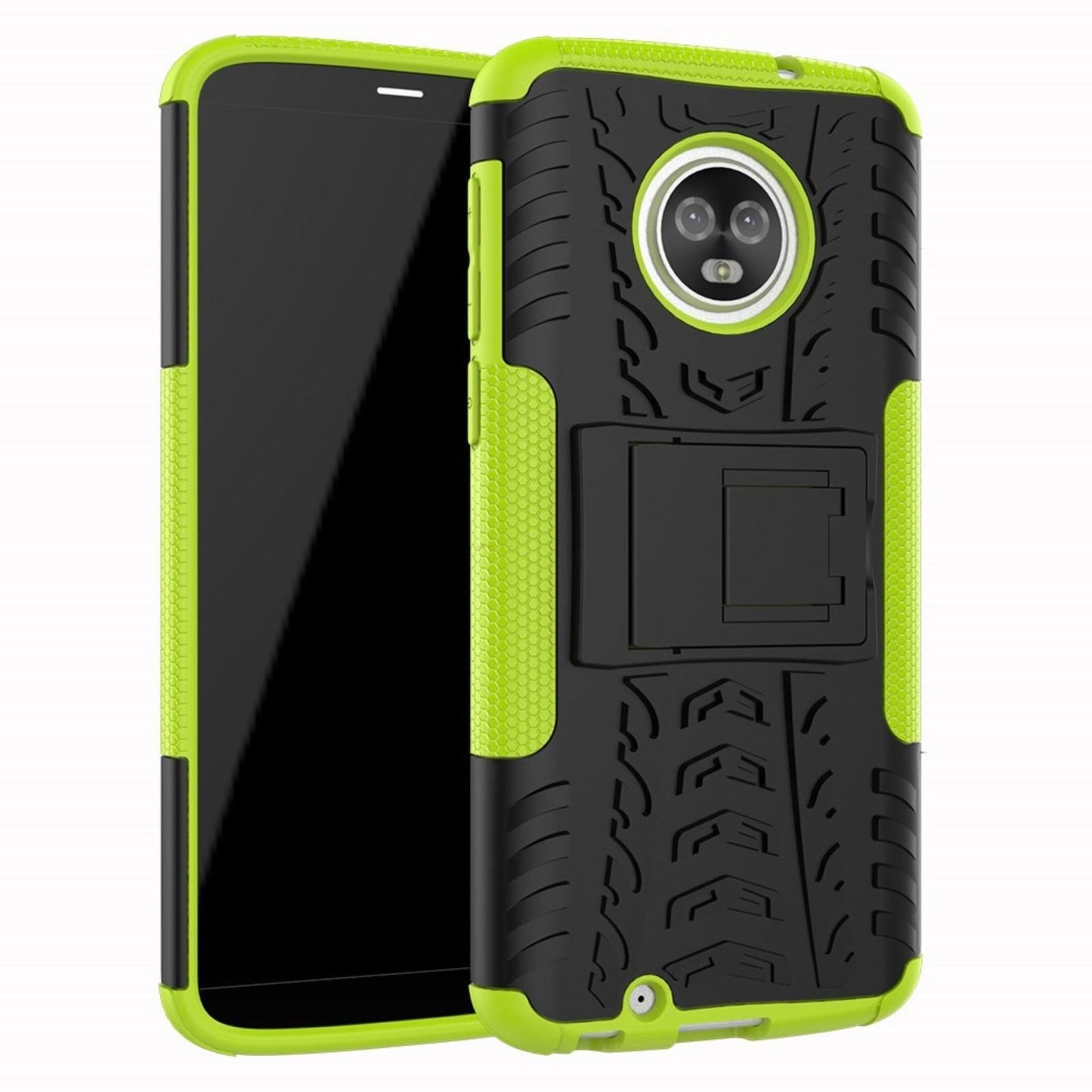 Outdoor Case für Motorola Moto G6 Tire Rutschfest Reifen Profil Hülle
