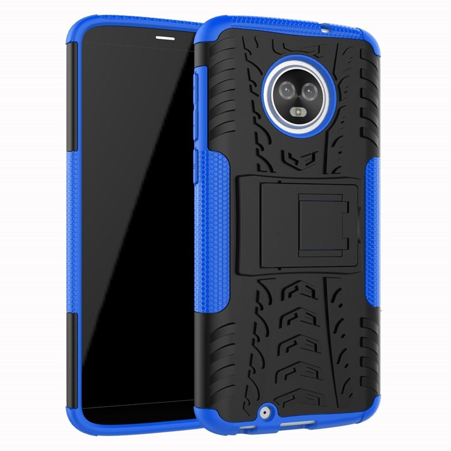 Outdoor Case für Motorola Moto G6 Tire Rutschfest Reifen Profil Hülle