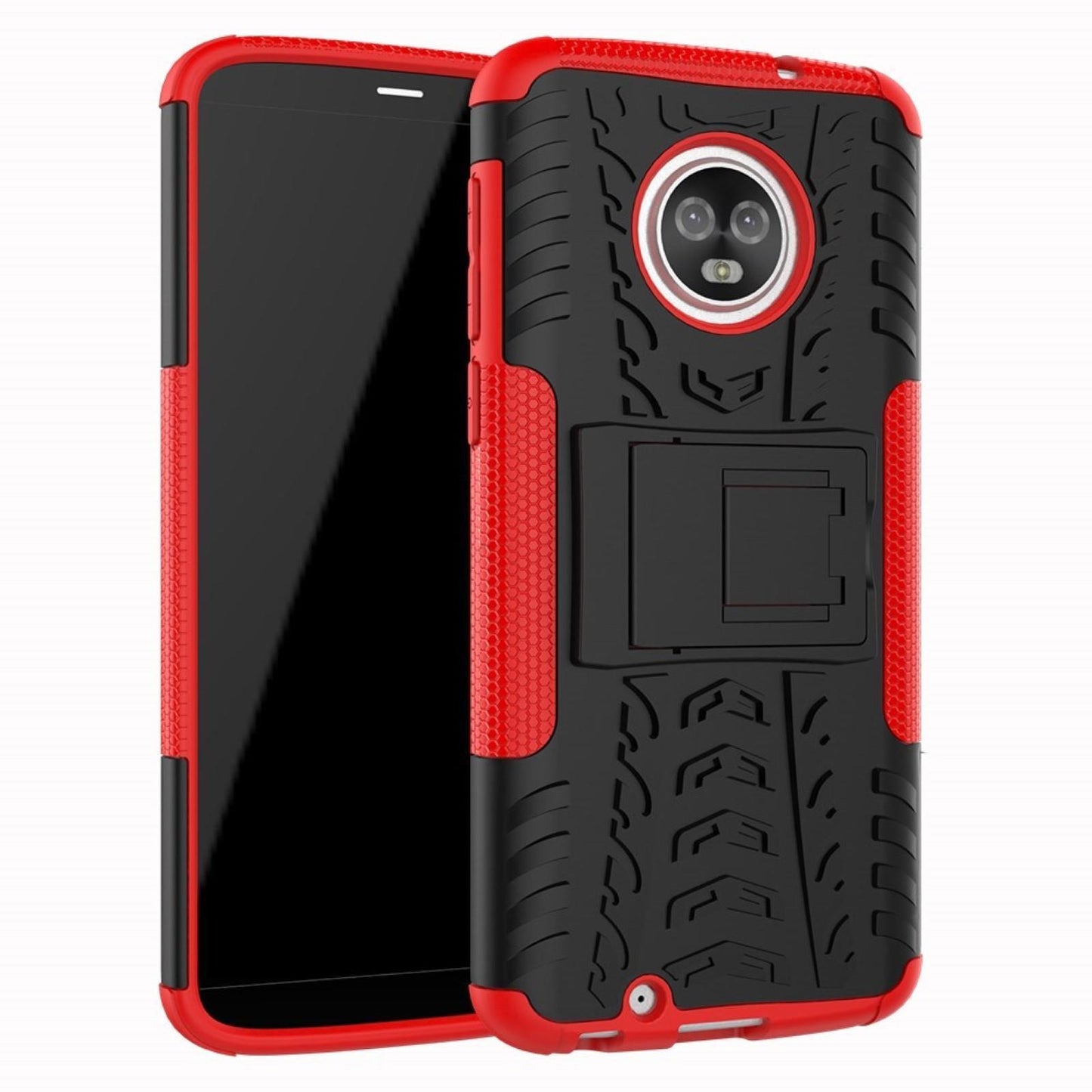Outdoor Case für Motorola Moto G6 Tire Rutschfest Reifen Profil Hülle