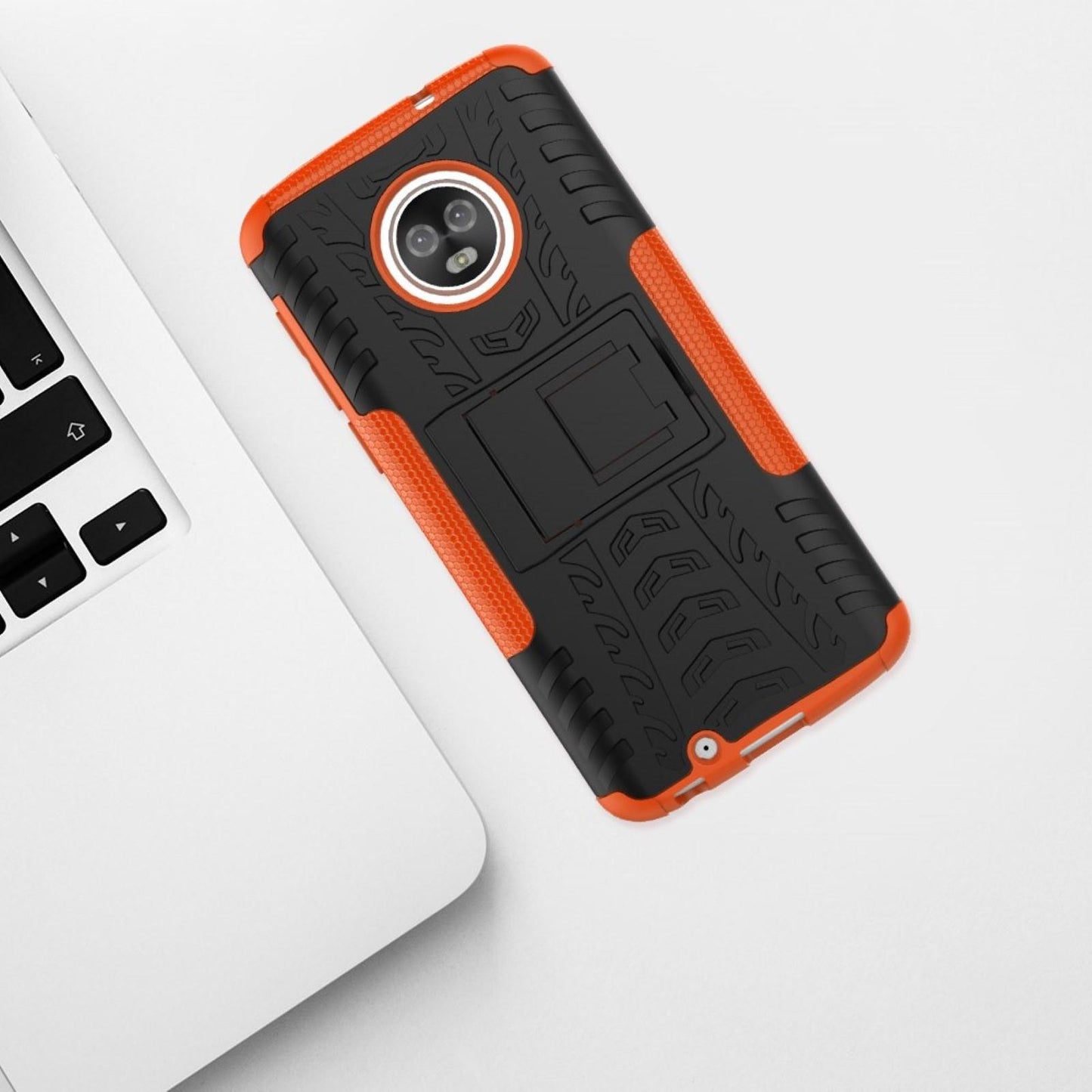 Outdoor Case für Motorola Moto G6 Tire Rutschfest Reifen Profil Hülle