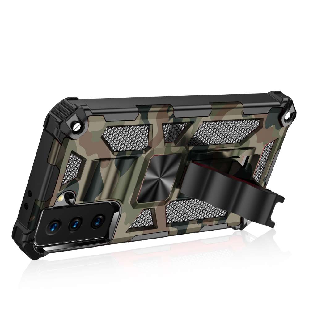 Outdoor Hülle für Samsung Galaxy S21 Camouflage Shockproof Schutz Armor Cover