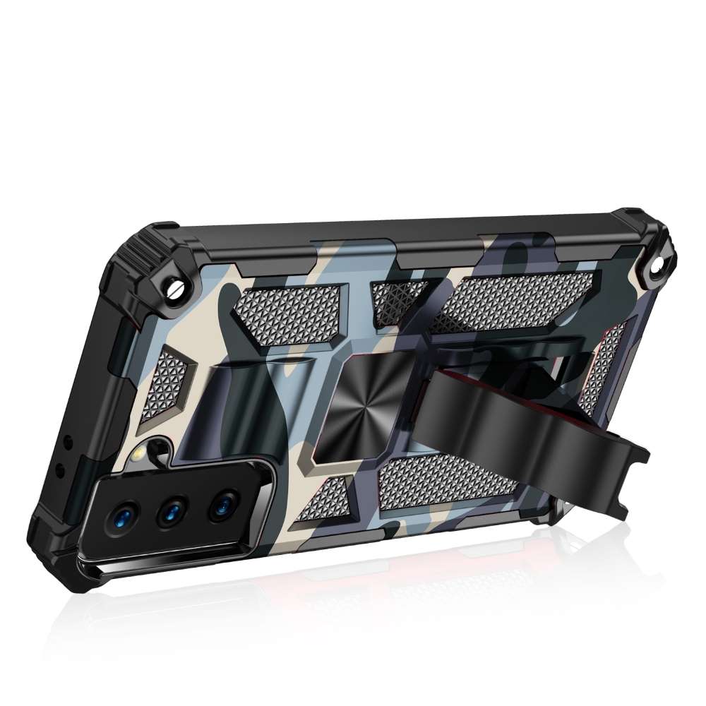 Outdoor Hülle für Samsung Galaxy S21 PLUS Camouflage Shockproof PC Schutzcover