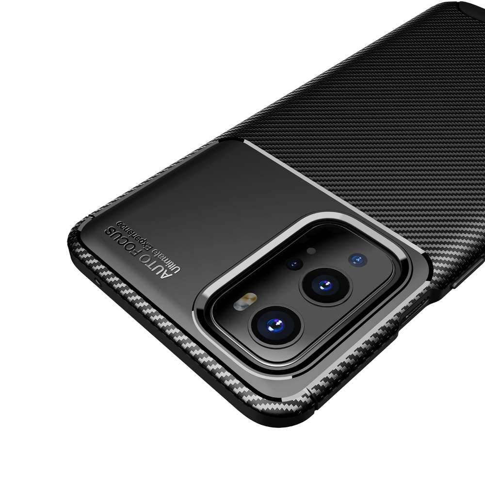 TPU Case für ONEPLUS 9 PRO Carbon Fiber Muster Shockproof Texture Hülle Cover