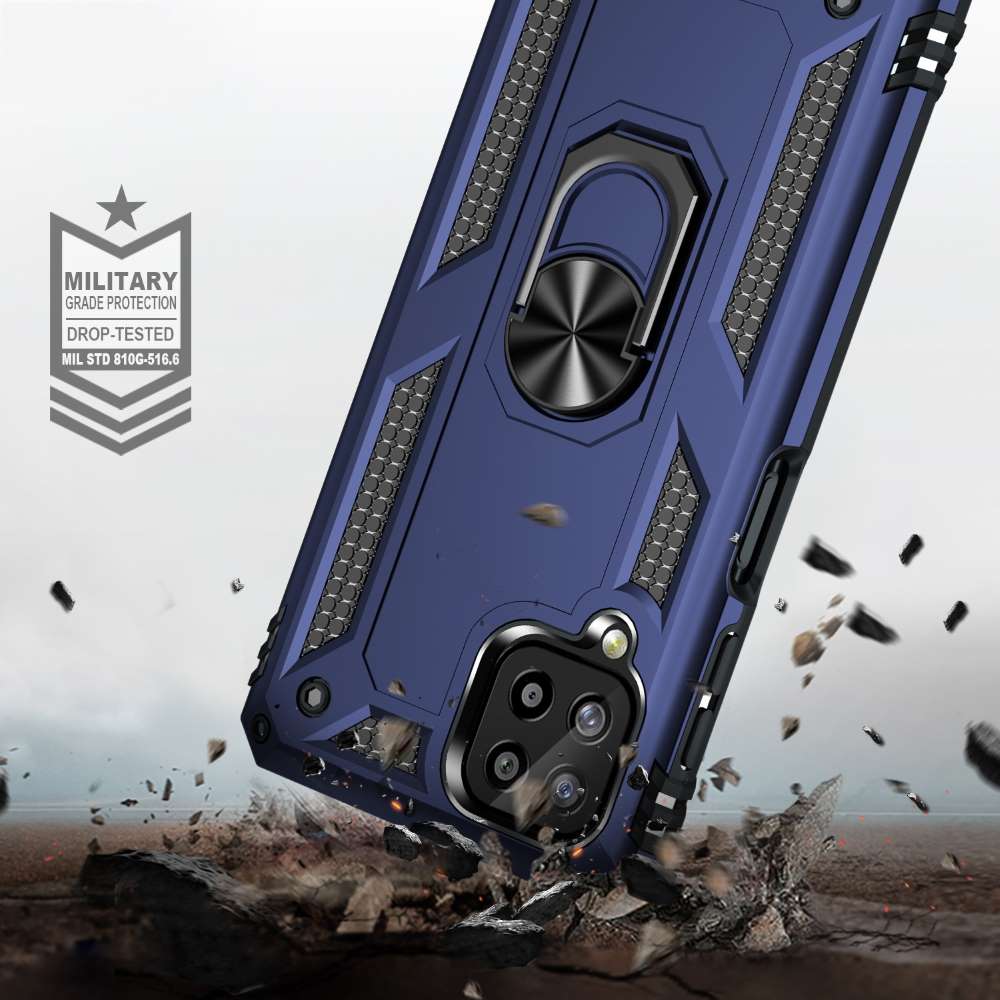 Outdoor Case für SAMSUNG GALAXY A22 4G TPU PC Hybrid Sergeant Armor Hülle Cover