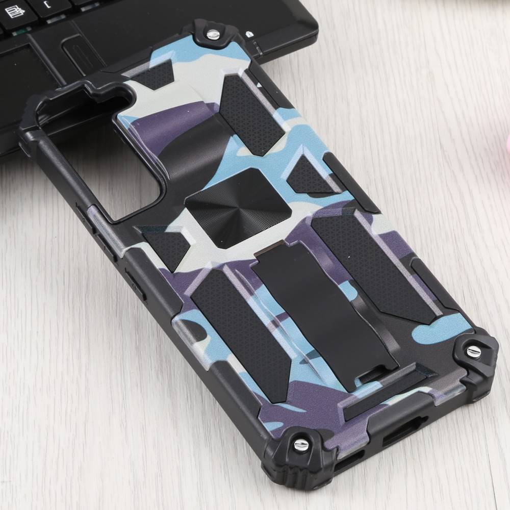 Outdoor Hülle für Samsung Galaxy S22 Camouflage Shockproof Schutz Cover Armor