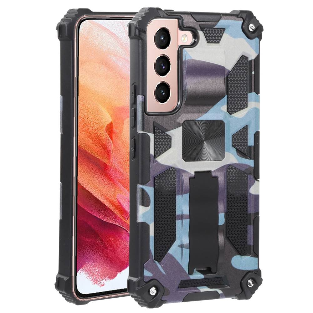 Outdoor Hülle für Samsung Galaxy S22 Camouflage Shockproof Schutz Cover Armor