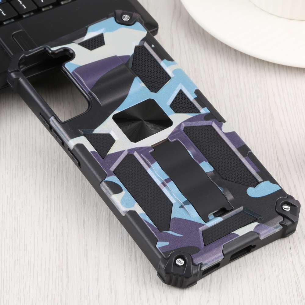 Outdoor Hülle für Samsung Galaxy S22 PLUS Camouflage Shockproof Schutz Cover