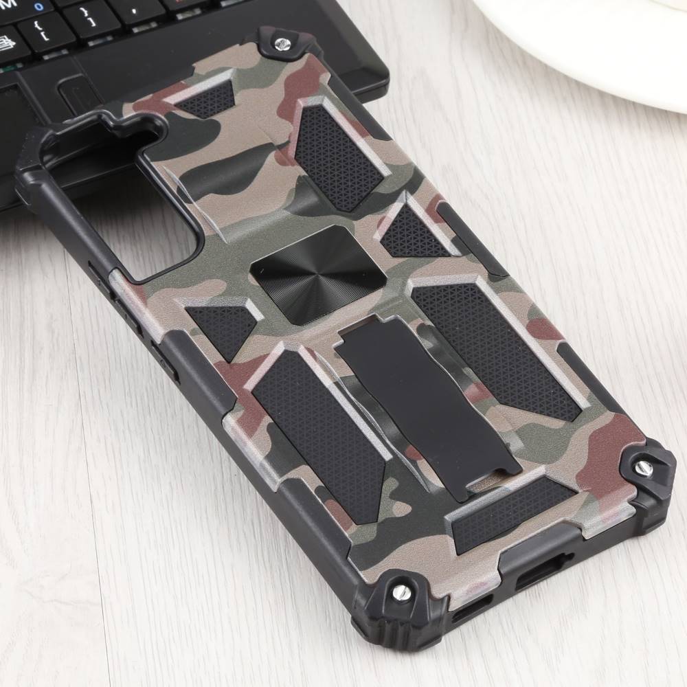 Outdoor Hülle für Samsung Galaxy S22 PLUS Camouflage Shockproof Schutz Cover