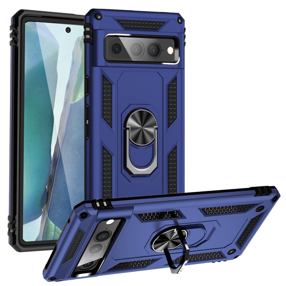 Outdoor Hülle für Google Pixel 7 PRO TPU PC Hybrid Sergeant Armor Ring Cover