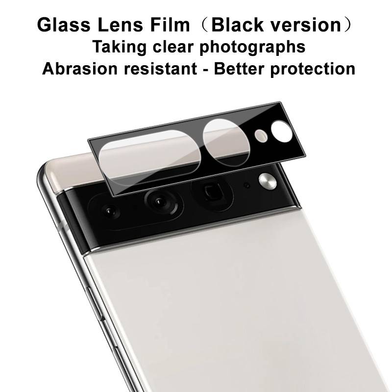 IMAK Kamera Schutzglas für Google Pixel 7 PRO Kameraschutz Glas Abdeckung Folie